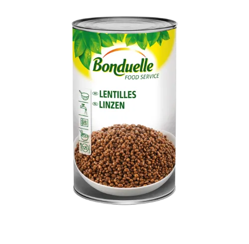 Konservuoti lęšiai  BONDUELLE, 4kg/2,655kg