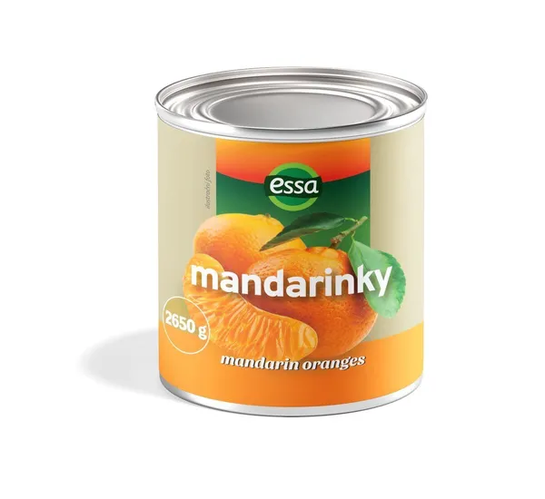 Konservuoti mandarinai ESSA, 2650/ 1500 g
