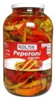 Konservuoti Peperoni pipirai ROLINK, 4,25/2 kg stikle
