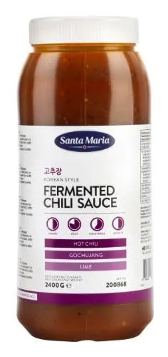 Korėjietiško stiliaus fermentuotų aitriųjų paprikų padažas SANTA MARIA, 2,4 kg