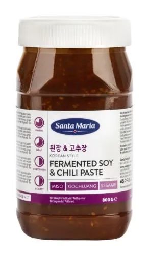 Korejas stila fermentēta sojas & čili pasta 800 g, Santa Maria