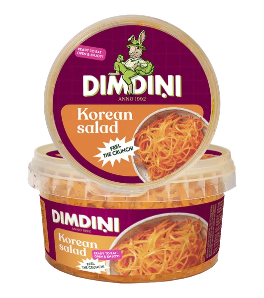 Korėjietiškos salotos DIMDINI, 380 g