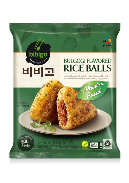Koriejietiško stiliaus Bulgogi ryžių kamuoliukai BIBIGO, 500 g