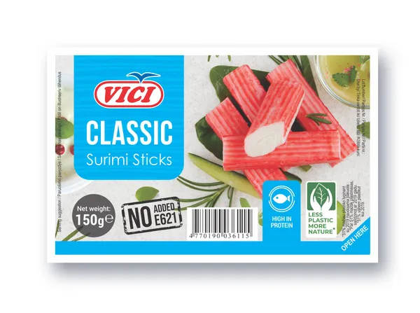 Surimio lazdelės VIČI, atvėsintos, 150 g