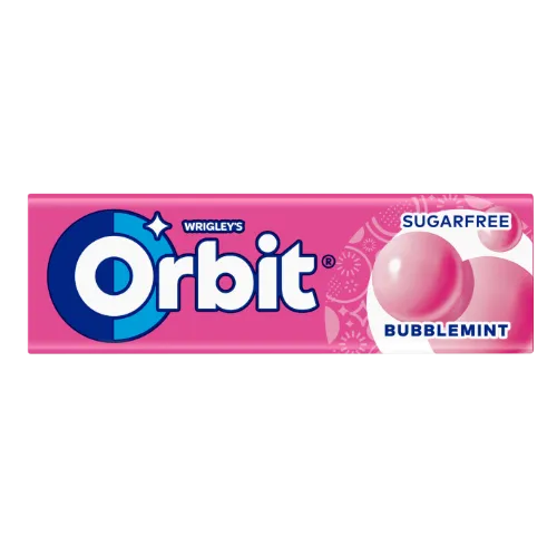 Košļājamā gumija ORBIT Bubblemint 14g