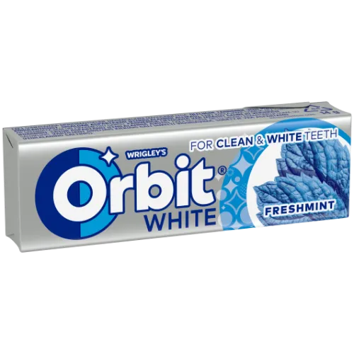 Košļ.gumija Orbit White Freshmint 14g