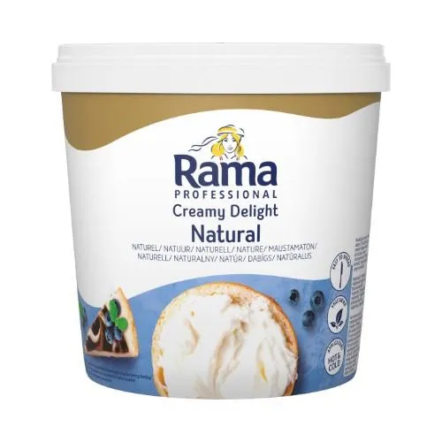 Krēmsiers RAMA Professional, Creamy delight, Natural, 1,5 kg