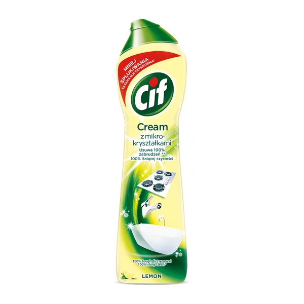 Tīrīšanas līdzeklis CIF Cream Lemon, 540g