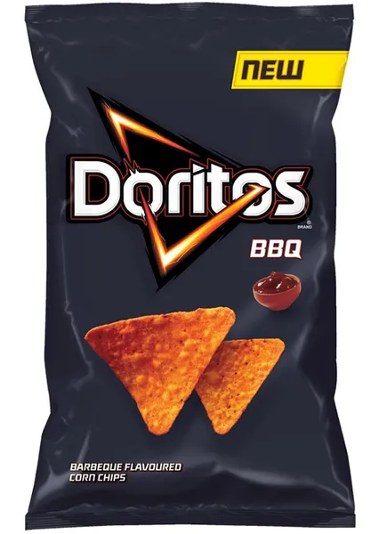 Kukurūzų traškučiai,barbekiu skonio, DORITOS, 100 g