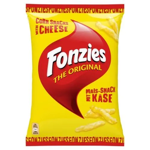 Kukurūzų traškučiai FONZIES, sūrio skonio, 100 g