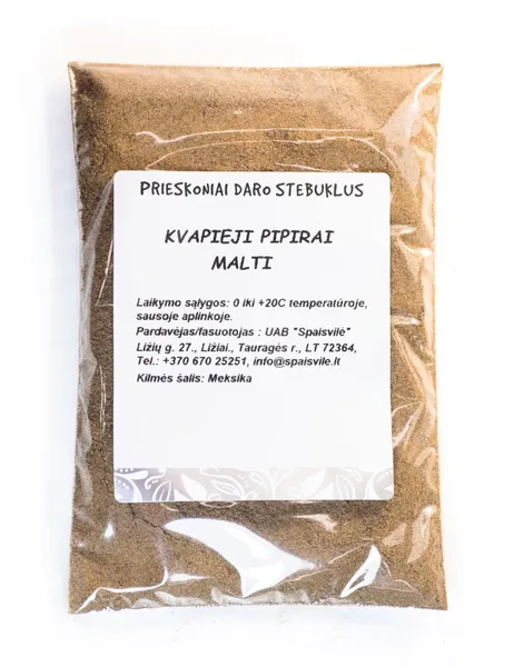 Kvapieji pipirai, malti, 1 kg