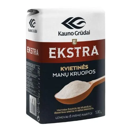 Kvietinės manų kruopos EKSTRA, 500g