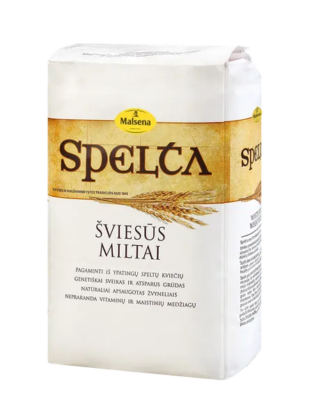 Kvietiniai miltai SPELTA, šviesūs, 1 kg