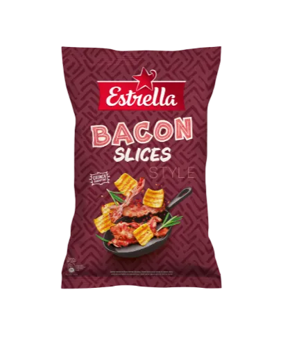 Kvietiniai traškučiai ESTRELLA, šoninės skonio,110 g