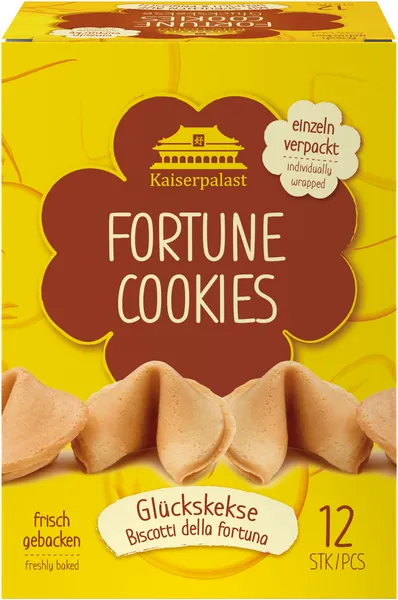 Laimės sausainiai KAISERPALAST, 12 vnt., 72 g