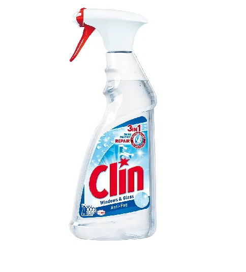 Stikla virsmu tīrīšanas līdzeklis CLIN Anti-fog, 500ml