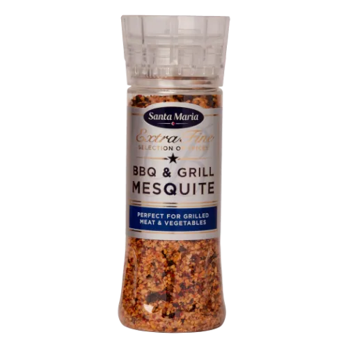 BBQ garšvielu maisījums ar dūmu aromātu 285g, dzirnavas,Santa Maria