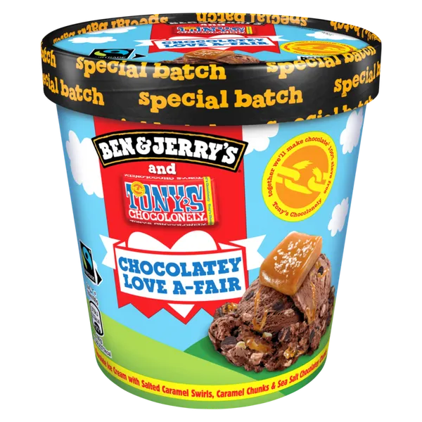 Ledai BEN&JERRY, Chocolatey Love- A-Fair, 465 ml