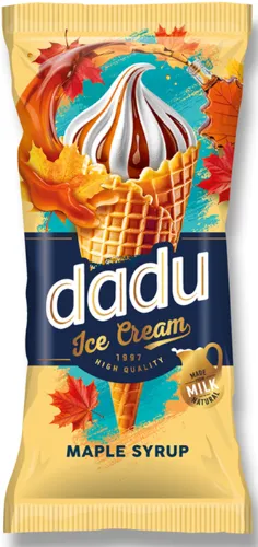 Ledai DADU su klevų sulos įdaru,150ml