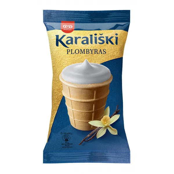 Ledai, KARALIŠKI Vaniliniai,120ml