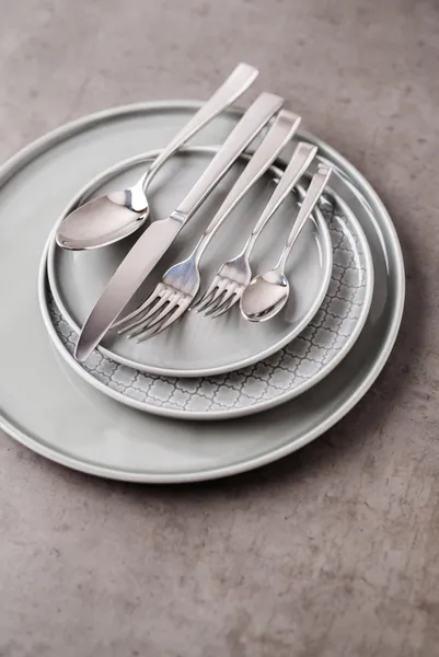 Šķīvis ANKARA Grey, porcelāns, D 28 cm