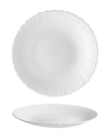 Šķīvis Cok Titan, rūdīts stikls, D 24 cm, 1gab