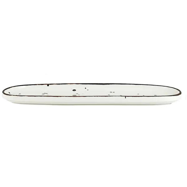 Lėkštė COTTAGE White, ovali, porcelianas, 36 x 13 cm, vnt