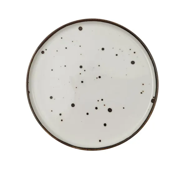 Lėkštė COTTAGE White, stačiu krašteliu, porcelianas, D 25 cm, H 2 cm, vnt