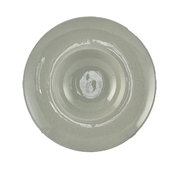 Lėkštė GRANITE Grey, gili, plačiu krašteliu, porcelianas, 380 ml, D 28 cm, H 6 cm, vnt