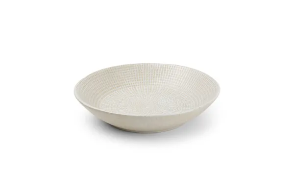 Lėkštė Mosaic Almond, gili, porcelianas, D 21,5 cm, H 4,5 cm, vnt