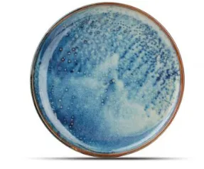 Lėkštė NOVA, mėlyna, porcelianas, D 20 cm, H 2,5 cm, vnt.