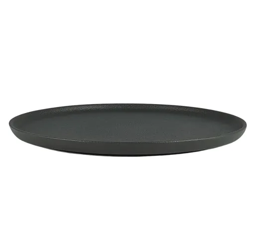 Lėkštė TERREA, stačiu krašteliu, porcelianas, D 22 cm, vnt