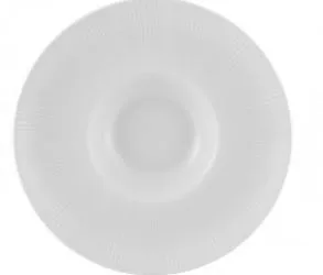 Lėkštė Verve, gili, plačiu krašteliu, porcelianas, D 27 cm, H 4,8 cm, vnt