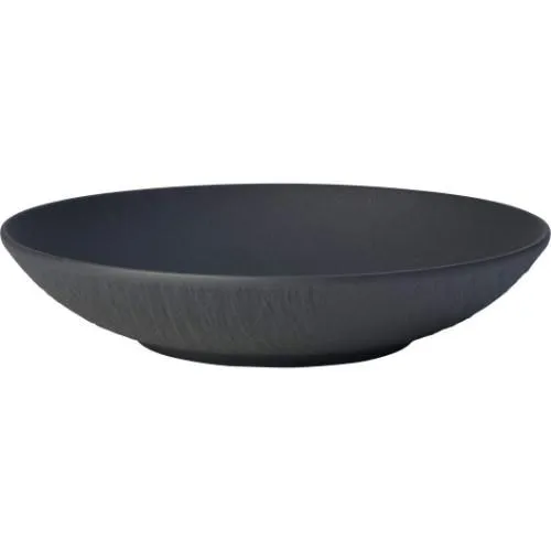 Lėkštė Villeroy&Boch ROCK Black, gili, porcelianas, 430 ml, D 24 cm, H 5 cm, vnt
