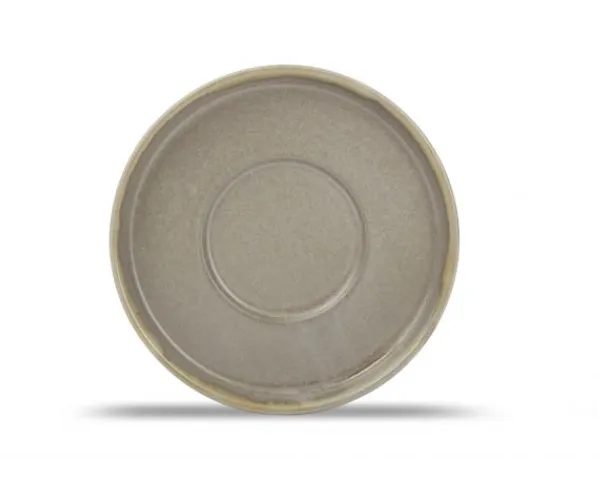 Lėkštutė Structo Brown, 140/120 ml puodeliui, porcelianas, D 14 cm, H 1,5 cm, vnt