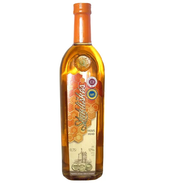 Lietuviškas midus STAKLIŠKĖS, 12%, 0,75 l