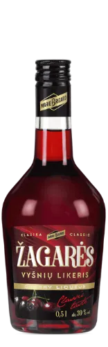 Likeris KLASIKA ŽAGARĖS vyšnių, 30%, 0,5 l