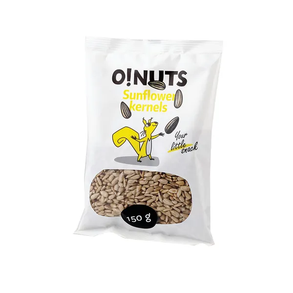 Saulespuķu sēklas O!NUTS, lobītas, 150g