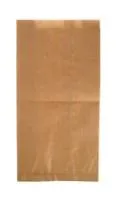 Papīra maisiņi, brūni, 27x15x6 cm, 0.76kg, 150 gab