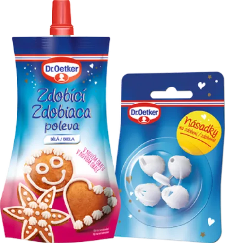 Maistinis glajus DR. OETKER, baltas 140 g