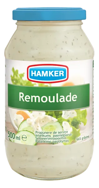 Remuladas HAMKER,  su žolelėmis, 65%, 500 ml / 480 g