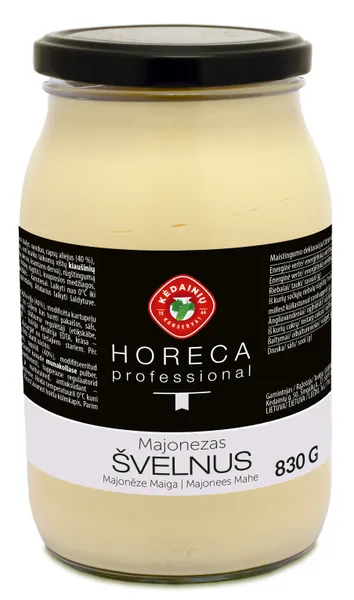 Majonezas KĖDAINIŲ horeca professional švelnus , 830 g