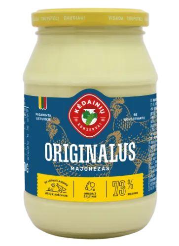 Majonezas KĖDAINIŲ lietuviškas originalus (73%), 420g