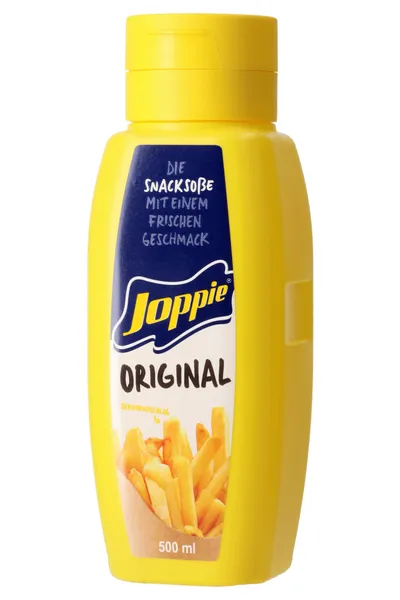 Joppie Original mērce uzkodām ar sīpoliem, ar cukuru un saldinātāju, 500ml