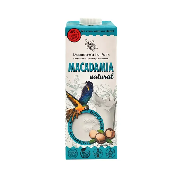 Makadāmijas riekstu dzēriens MACADAMIA NUT FARM, Natural, 1l
