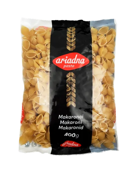 Makaronai ARIADNA, kriauklės, 400 g