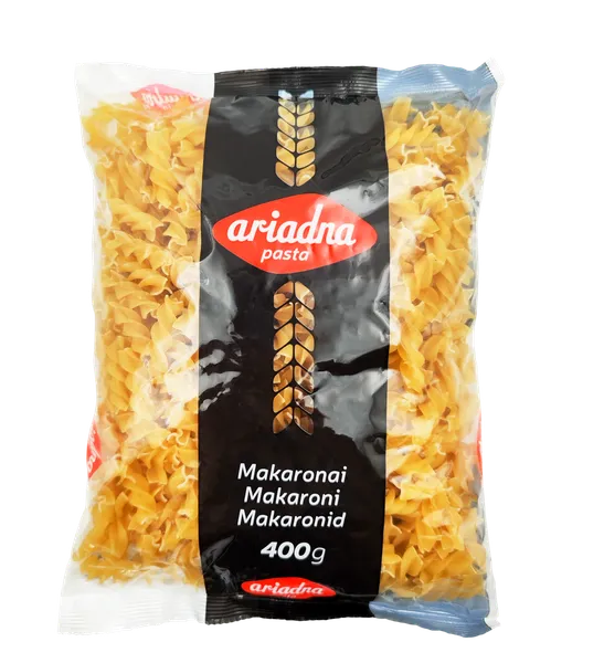 Makaronai ARIADNA, sraigteliai, 400 g