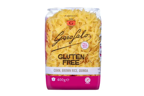 Makaronai GAROFALO, Farfalle, kaspinėliai, be glitimo, 400 g