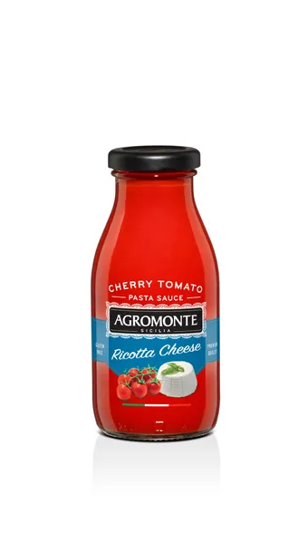 Makaronų padažas su vyšniniais pomidorais ir rikotos sūriu AGROMONTE, 260 g