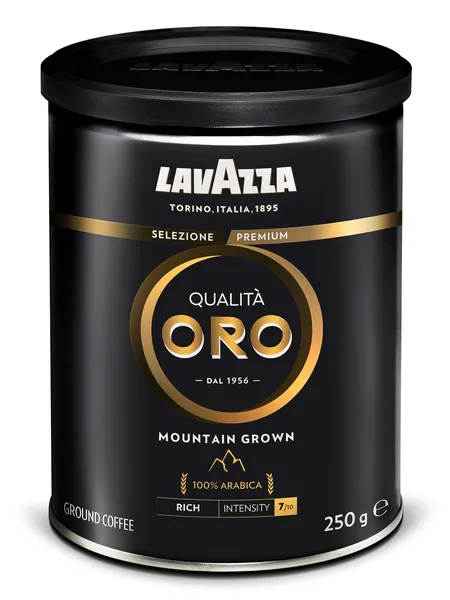 Malta kava LAVAZZA Qual. Oro Mountain grown 250g, skardinė